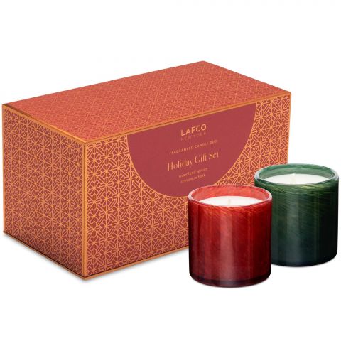 Woodland Spruce & Cinnamon Bark | Classic Candle 6.5oz Gift Set