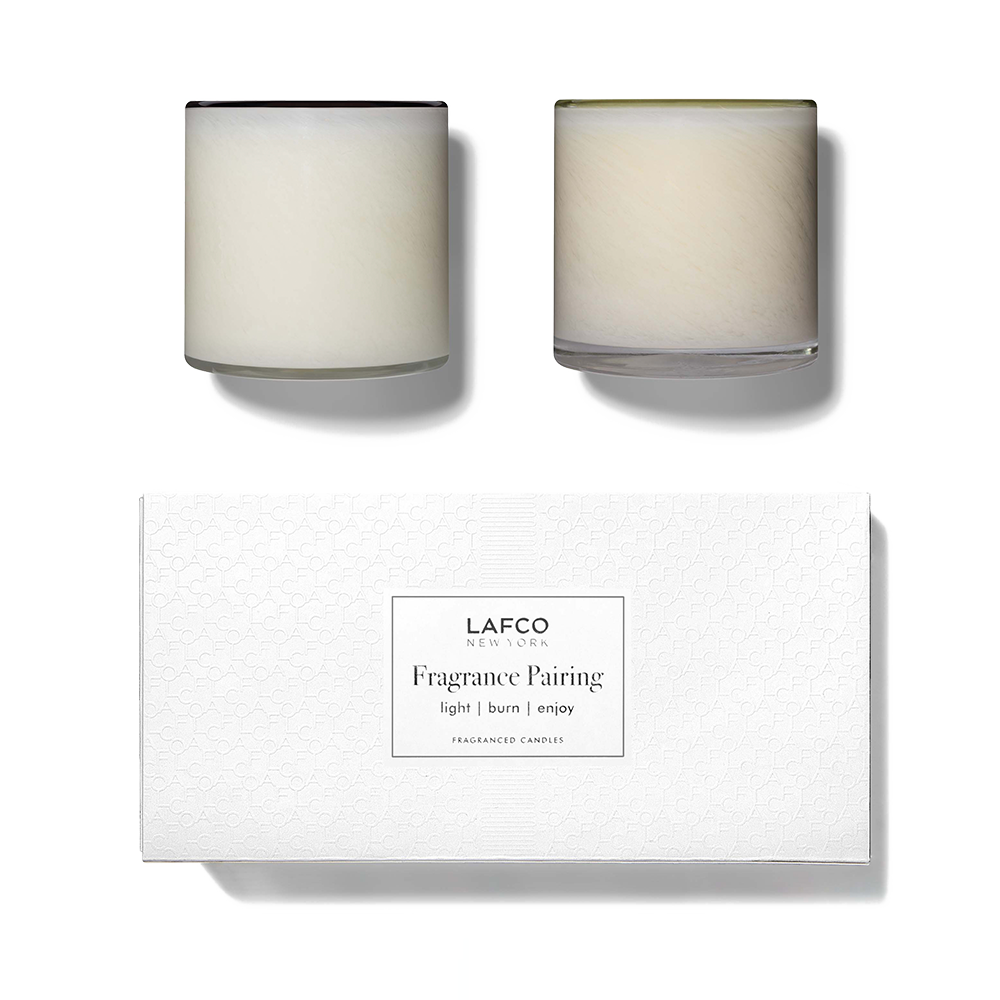 Champagne & Feu de Bois | Signature 15.5oz Candle Duo