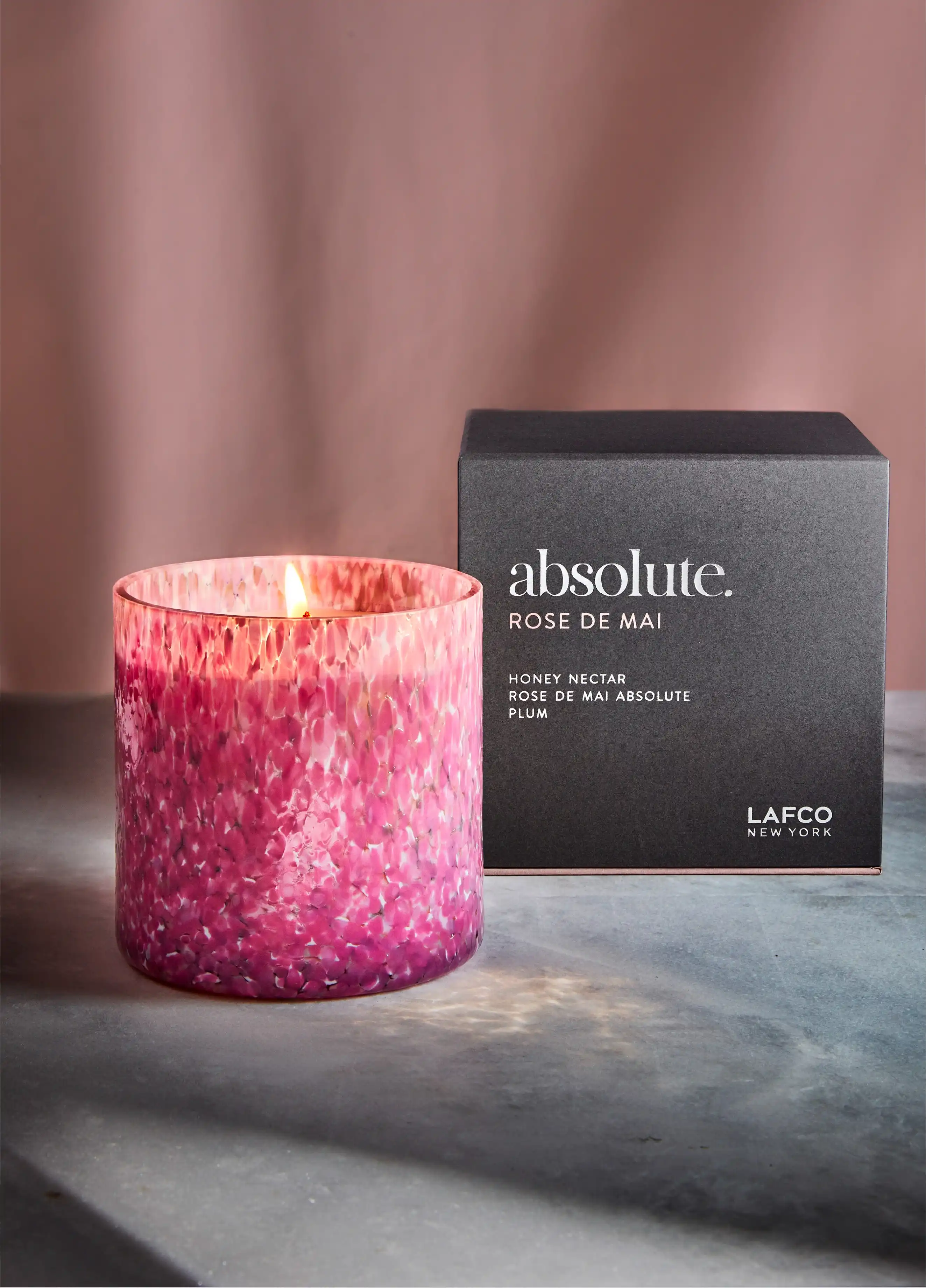 Rose de Mai Signature Candle | LAFCO New York