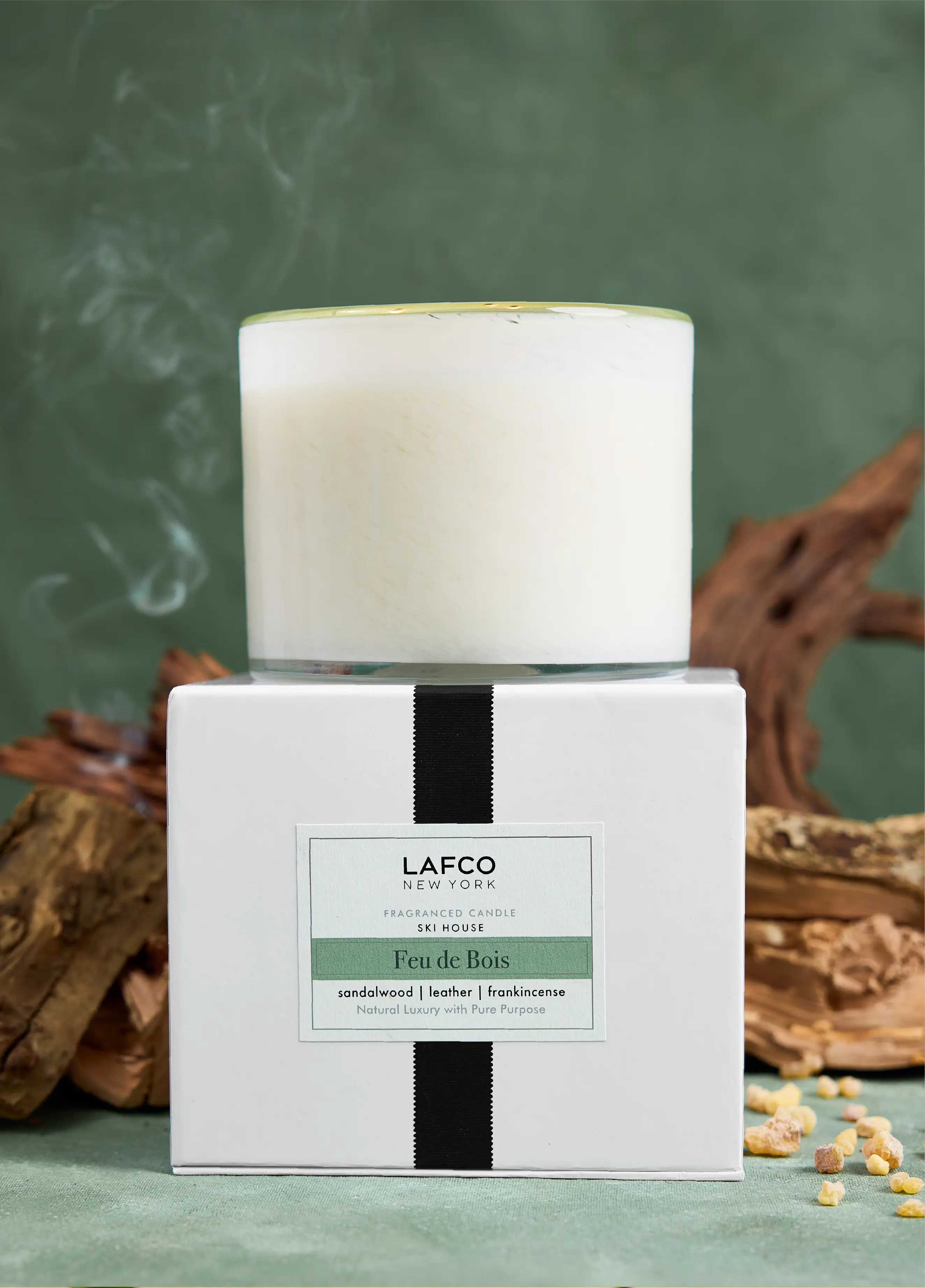 Feu de Bois | Candle size:30oz