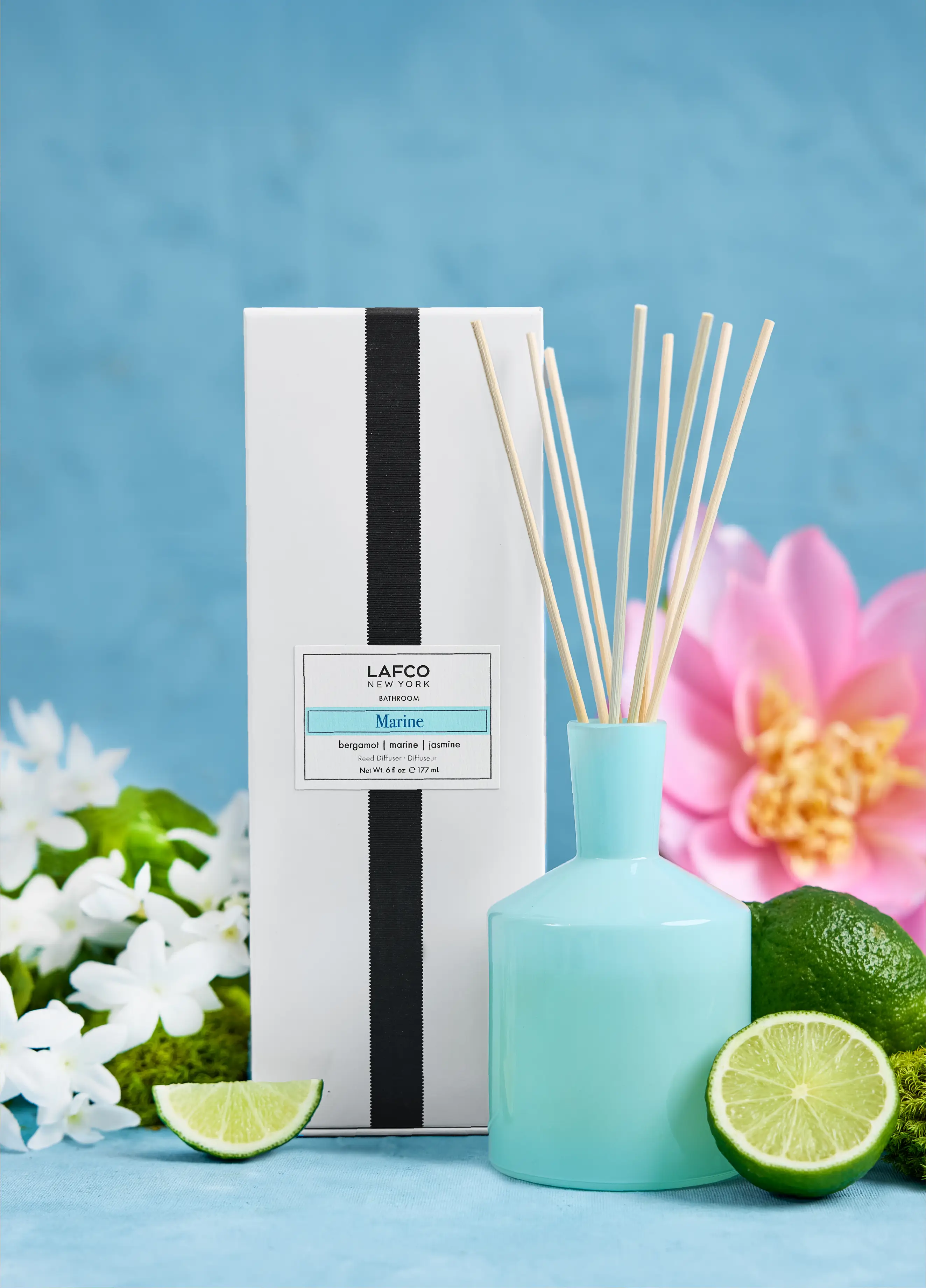 ロンハーマン　LAFCO ルーム ディフューザー Marine Marine Classic Reed Diffuser | LAFCO New York