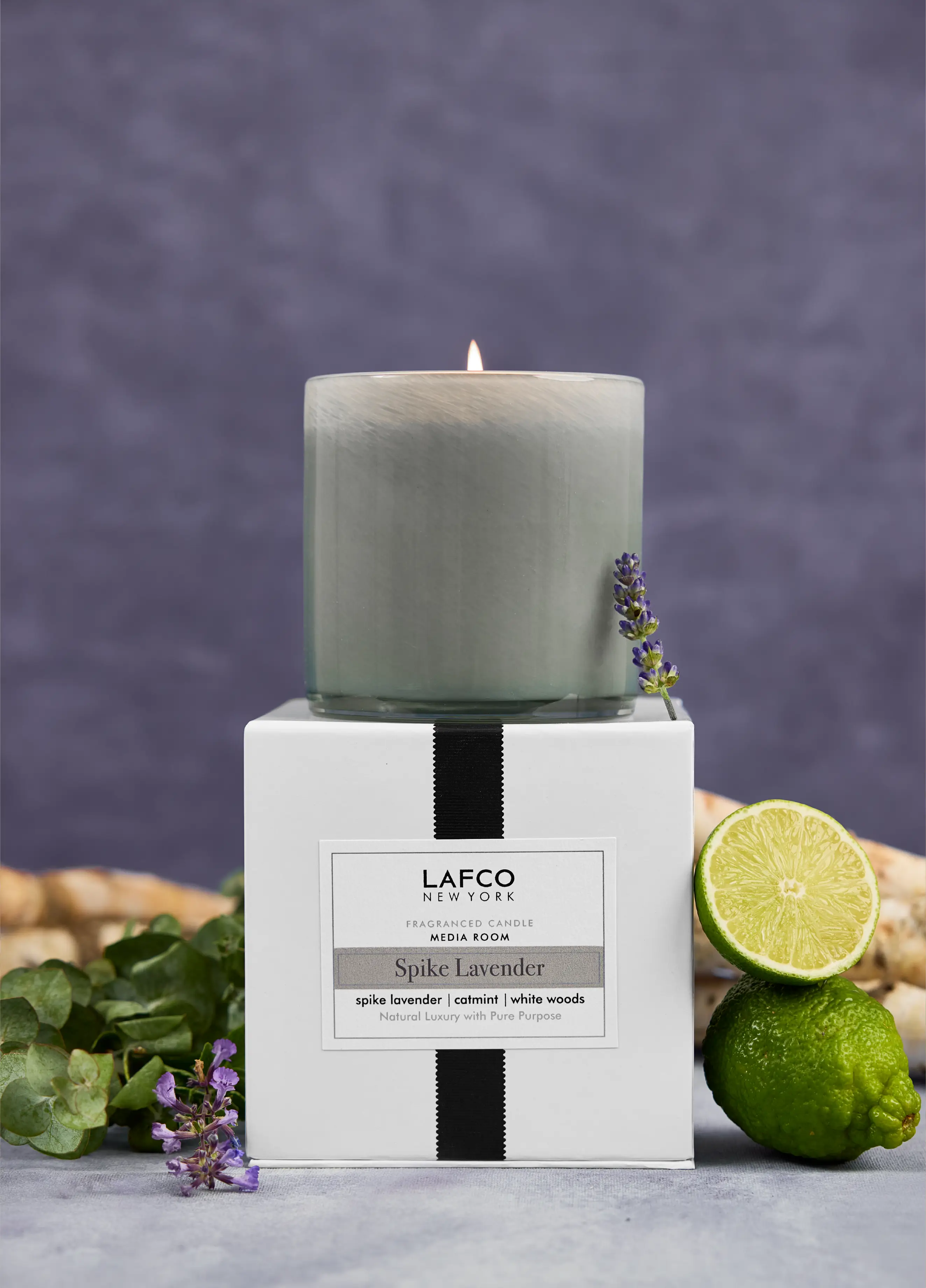 Spike Lavender Signature Candle | LAFCO New York