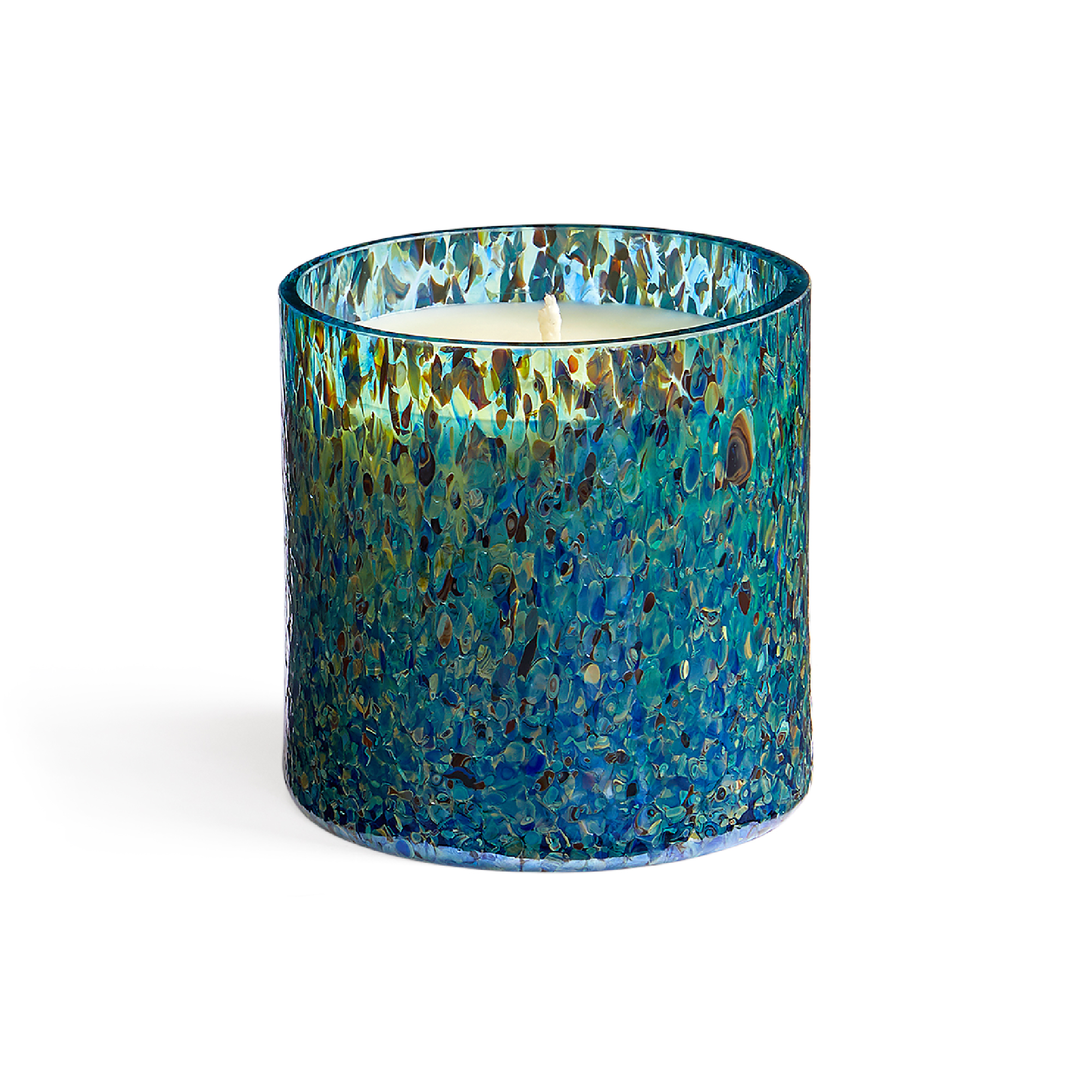 Mountain Fire Glass Candle Pot—Tobacco Bark – RSVP Style