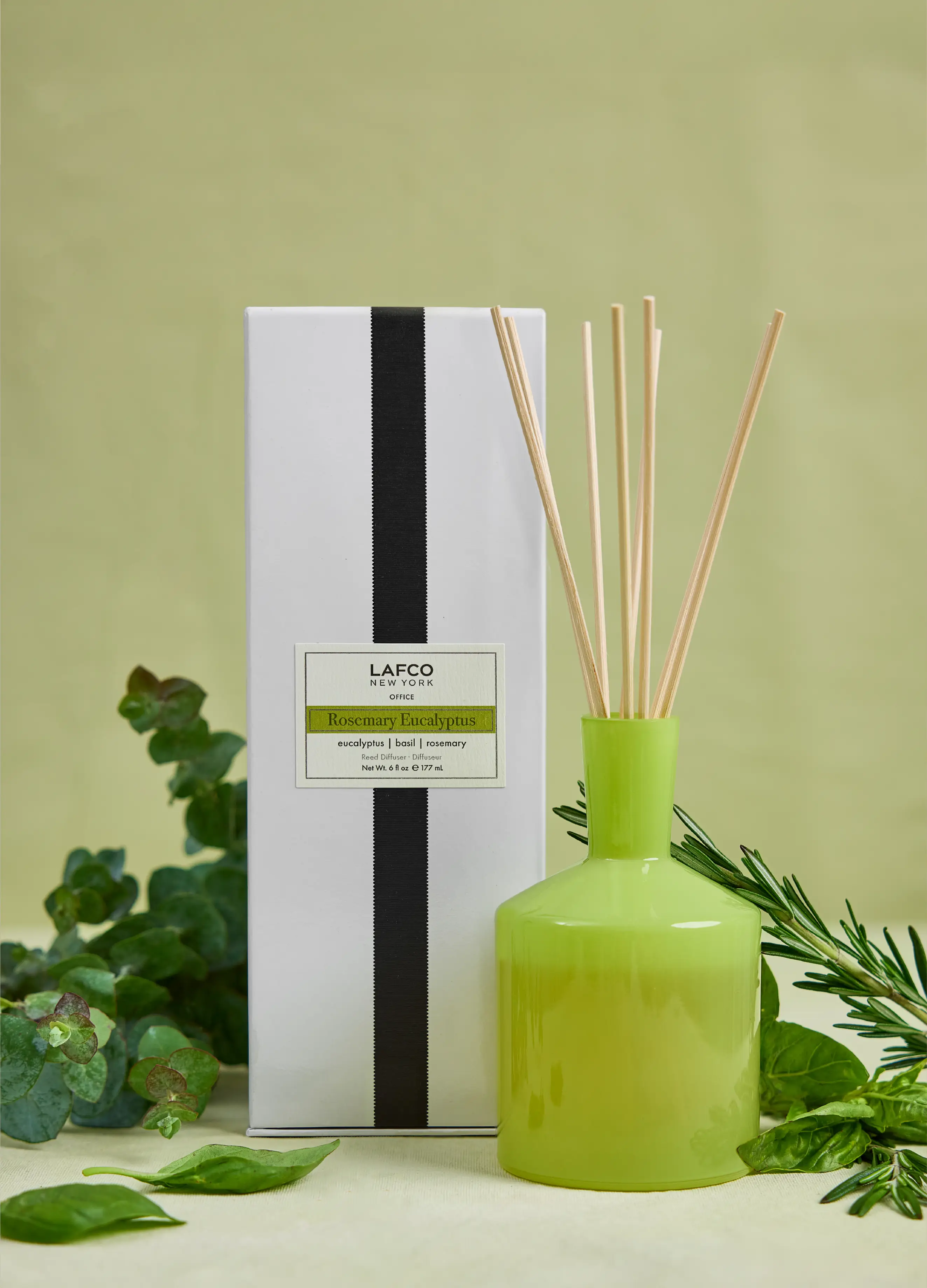 Rosemary Eucalyptus Classic Reed Diffuser | LAFCO New York