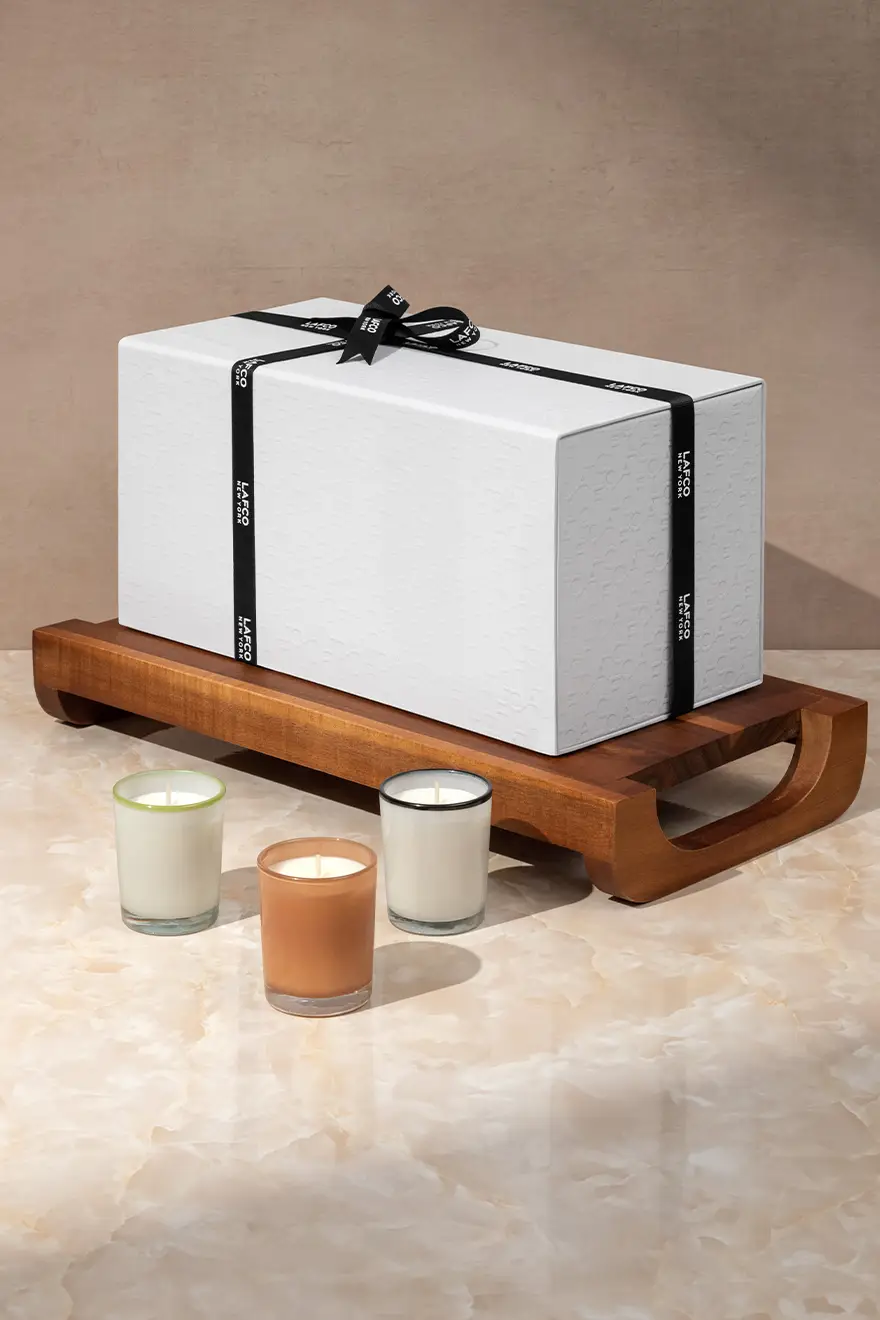 CANDEL プレミアムバーム 6個セット Votive Trio Gift Set | LAFCO New York