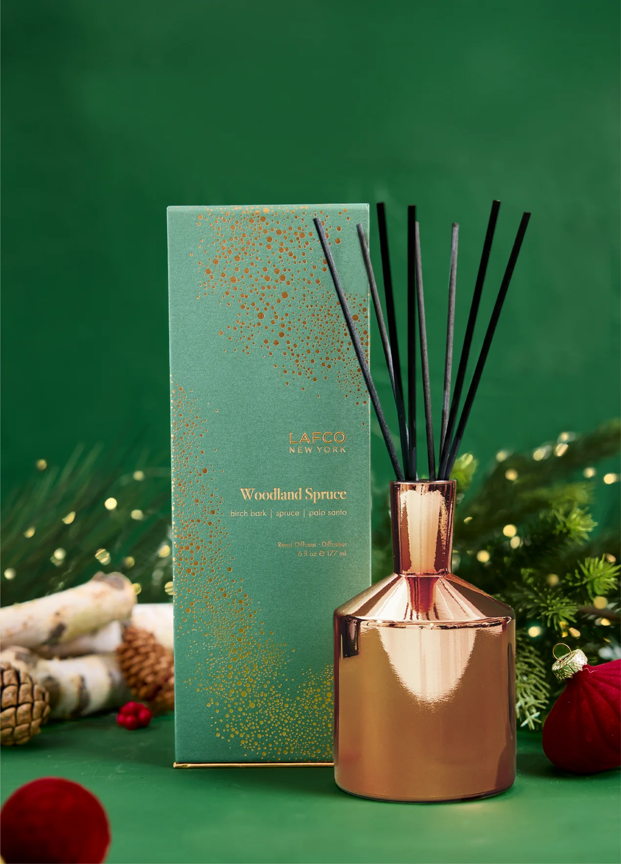Woodland Spruce Classic Reed Diffuser | LAFCO New York