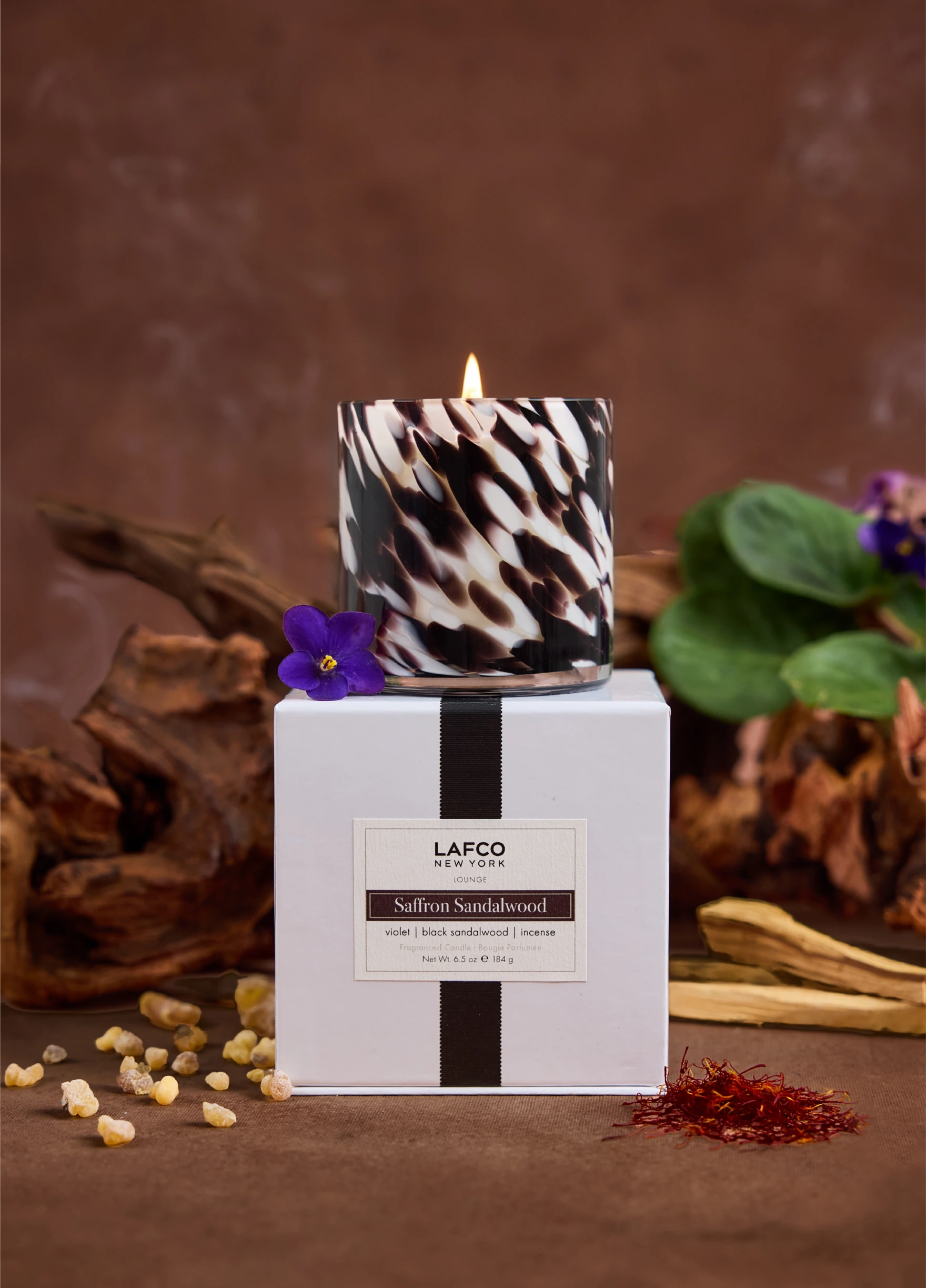 Saffron Sandalwood | Classic 6_5oz Candle