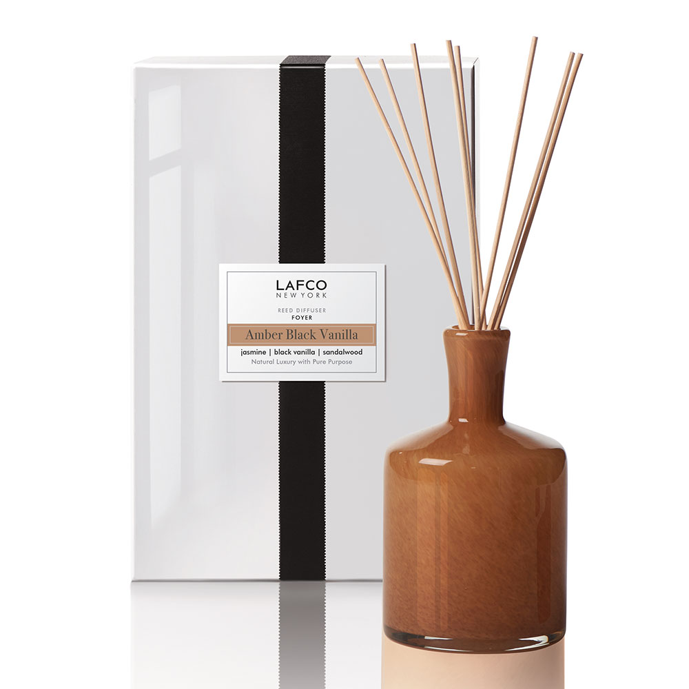 Amber Black Vanilla | Signature 15oz Reed Diffuser